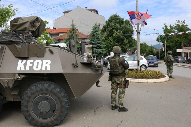 Siły KFOR w Kosowie /ERKIN KECIANADOLU/Anadolu Agency /PAP/Abaca