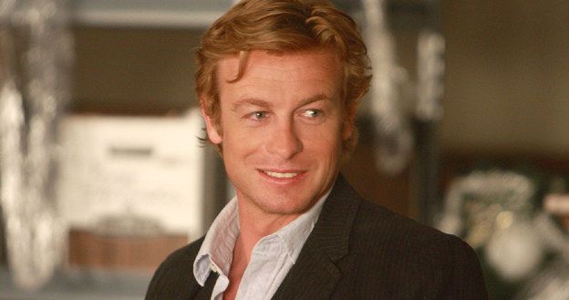 Simon Baker w serialu "Mentalista" /materiały prasowe