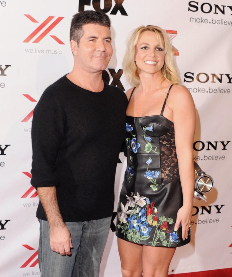 Simon Cowell i Britney Spears /Getty Images