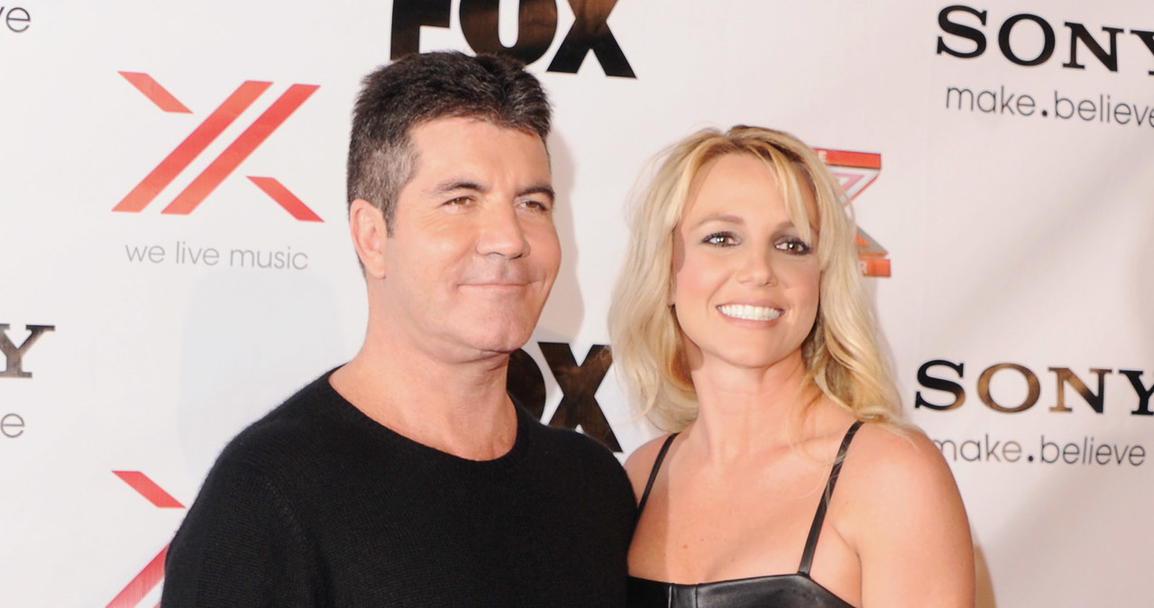 Simon Cowell i Britney Spears /Getty Images