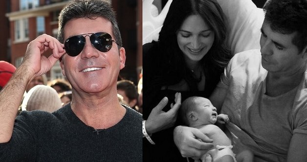 Simon Cowell z partnerką i synkiem /- /Getty Images