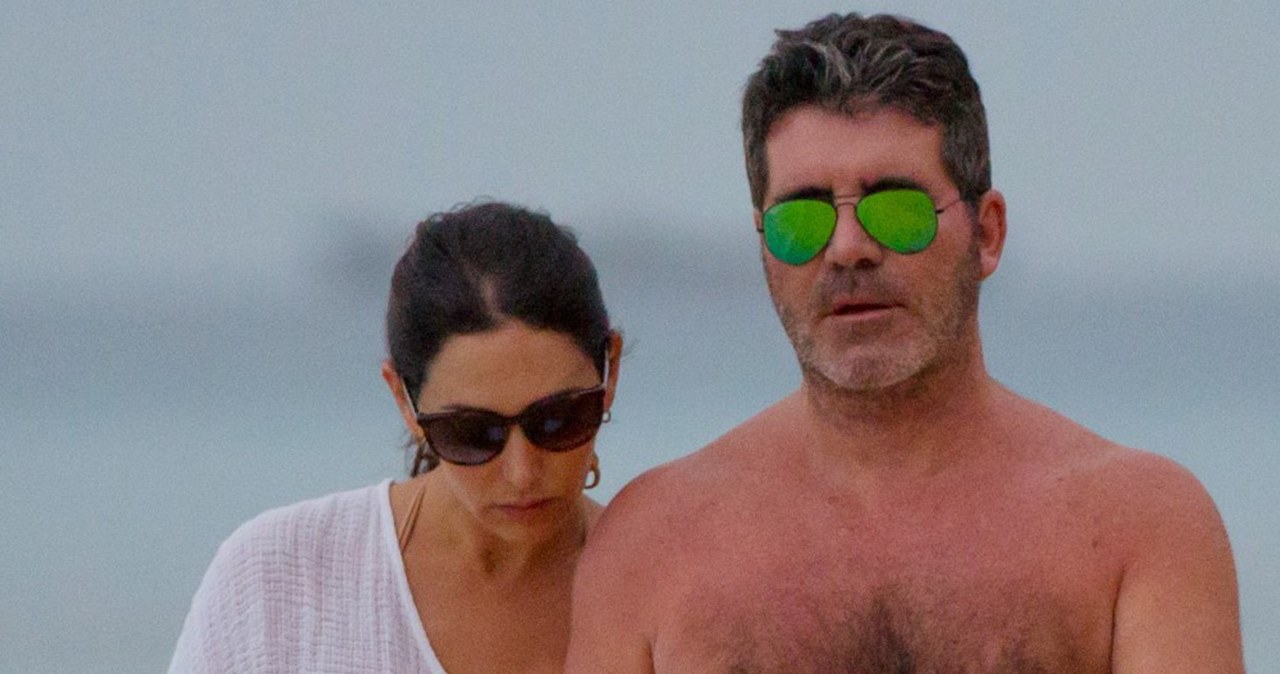 Simon Cowell z ukochaną /- /East News