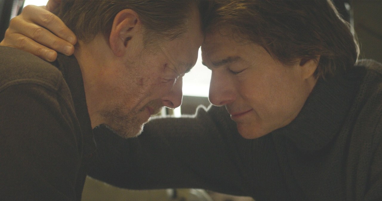 Simon Pegg i Tom Cruise w filmie "Mission: Impossible - The Final Reckoning" /LILO/SIPA/SIPA/East News /East News