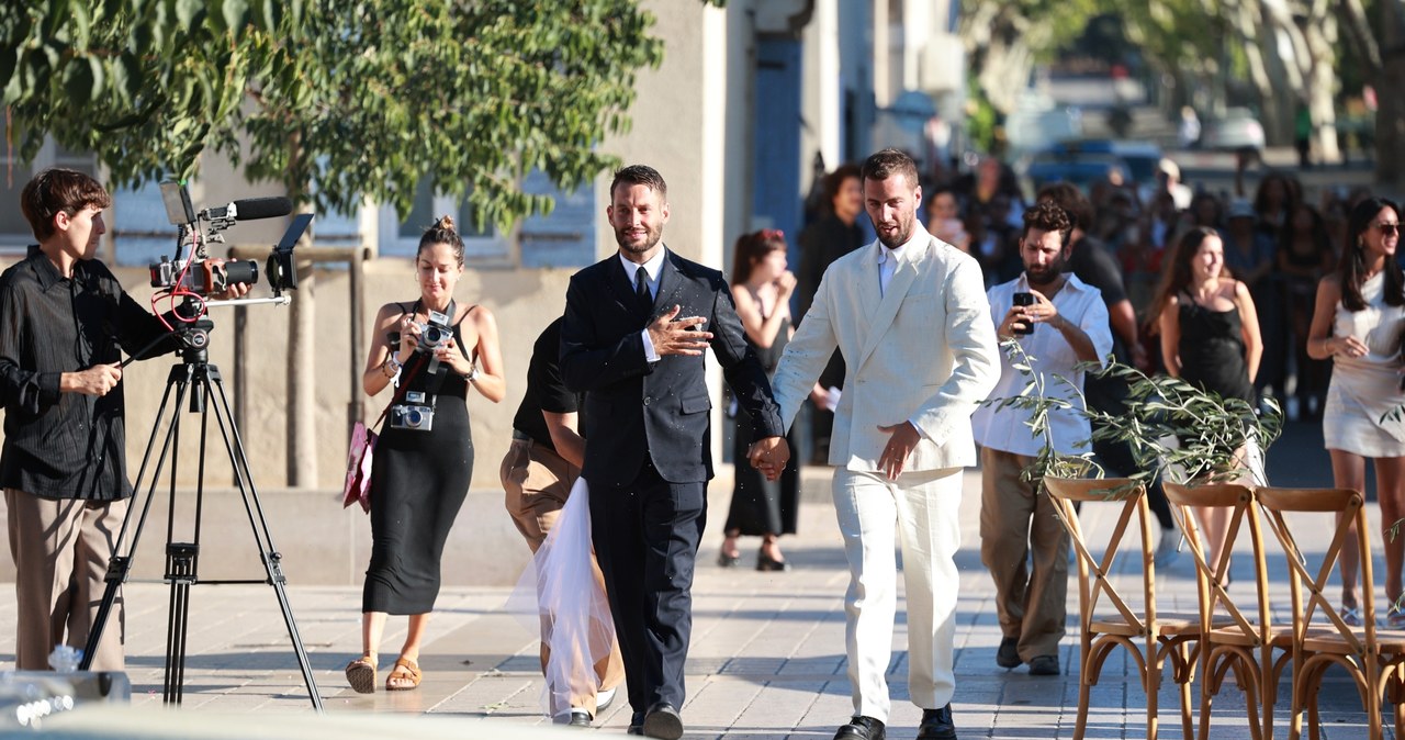 Simon Porte Jacquemus i Marco Maestri wzięli ślub /Arnold Jerocki/Getty Images /Getty Images