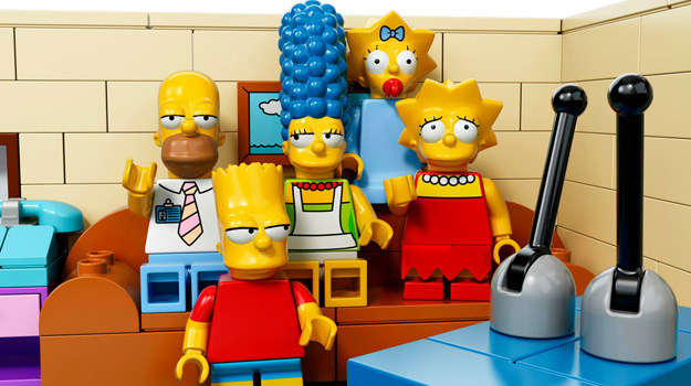 Simpsonowie wersja LEGO /Facebook/LEGO /materiały prasowe