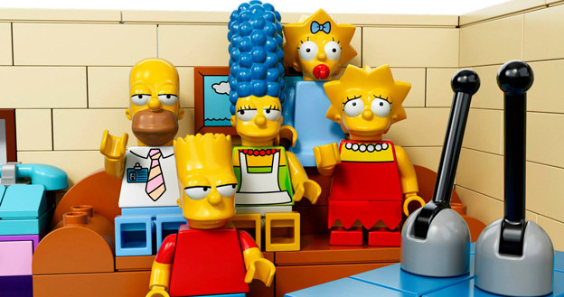 Simpsonowie wersja LEGO /Facebook/LEGO /materiały prasowe