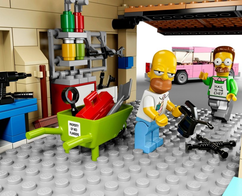 Simpsonowie wersja LEGO /Facebook/ LEGO /materiały prasowe