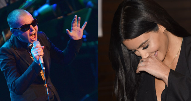 Sinead O'Connor atakuje Kim Kardashian! /Mike Coppola / Jason Merrit /Getty Images