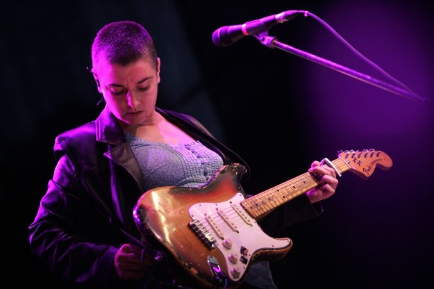 Sinéad O’Connor na koncercie w Gdyni w 2008 r. / 	Adam Warżawa    /PAP