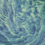 Sinice w Bałtyku widziane z kosmosu