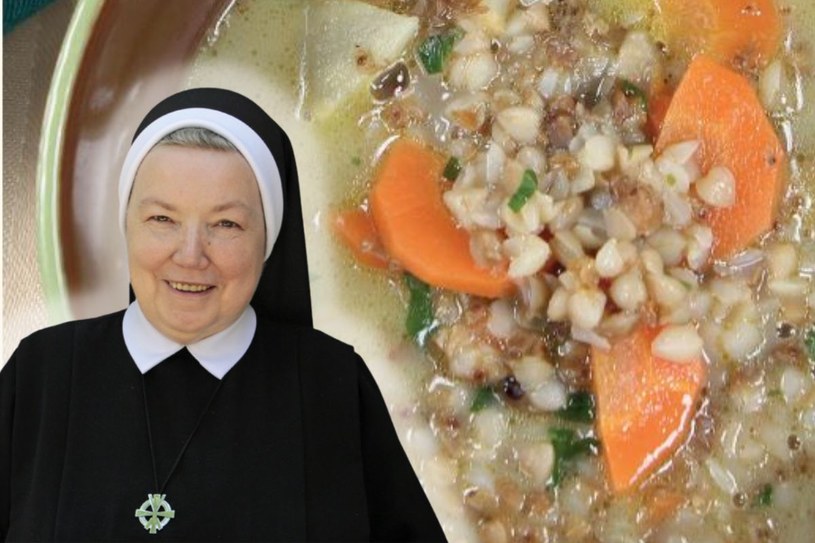 Siostra Anastazja zdradza przepis na zupę grzybową z kaszą gryczaną /materiały prasowe