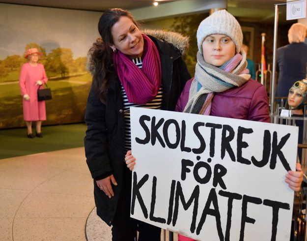 Siostra Grety Thunberg: byłam samotna i wycofana /David Hecker    /PAP/EPA