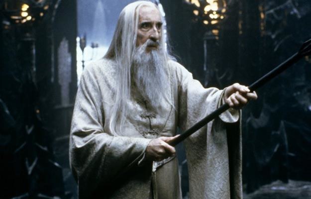Sir Christopher Lee jako filmowy Saruman /materiały prasowe