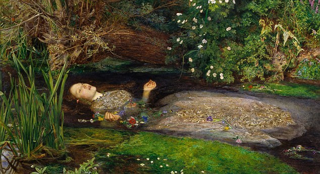 SIR JOHN EVERETT MILLAIS: "OFELIA" /British Tate /Materiały prasowe