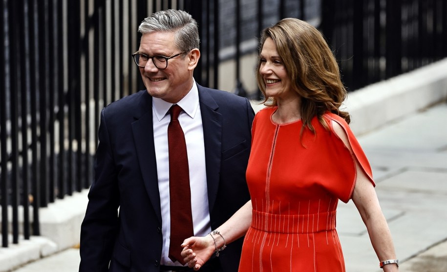 Sir Keir Starmer i jego żona Lady Victoria Starmer /Shutterstock