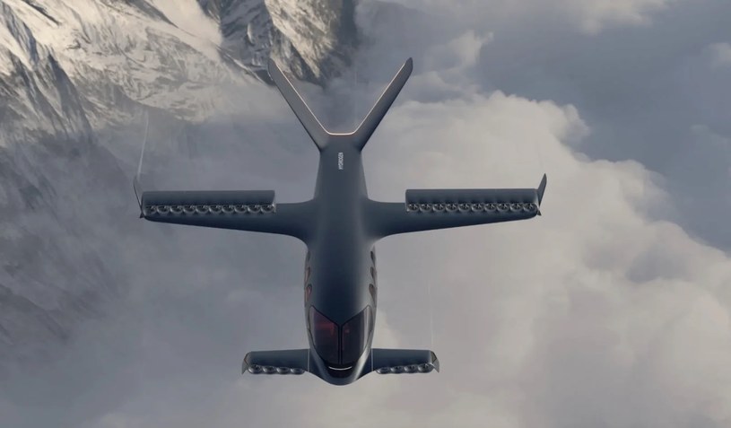 Sirius Jet to przyszłościowy samolot VTOL z napędem wodorowym /Sirius Jet /materiały prasowe