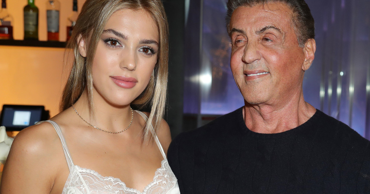 Sistine Stallone z ojcem /Leon Bennett /Getty Images