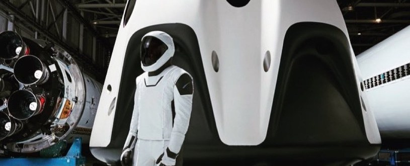 Skafander kosmiczny astronautów SpaceX /materiały prasowe