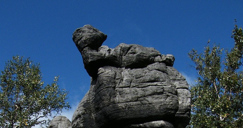 Skała "Wielbłąd" /Magdalena Kasjaniuk/CC BY-SA 3.0 Deed (https://creativecommons.org/licenses/by-sa/3.0/deed.en) /Wikimedia