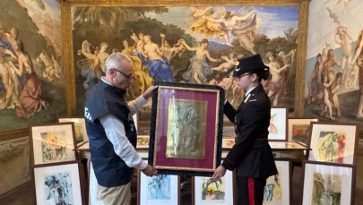 Skandal na wystawie dzieł Dalego. Do akcji wkroczyli karabinierzy