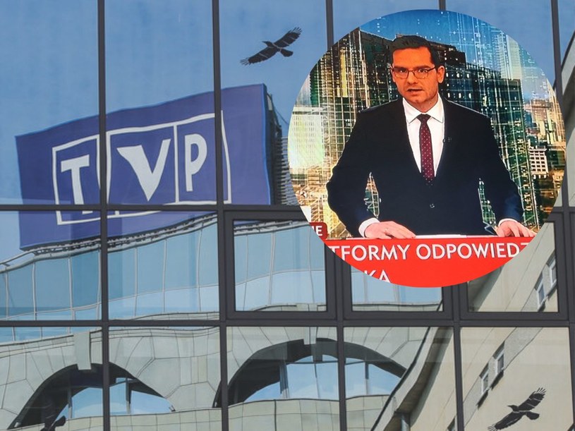 Skandal w TVP Info /Michał Dyjuk/Twitter: @MSzuldrzynski /Twitter