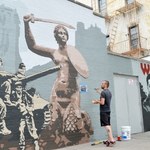 Skandal w USA: Zamalowali mural z polskimi powstańcami