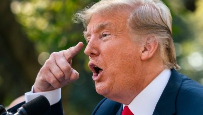 Skandaliczne zachowanie Trumpa. "Wiem, że nie myślisz"