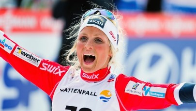 Skandynawskie piękno w blasku złota, czyli Therese Johaug triumfuje!