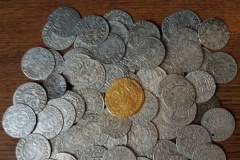 Skarb w Puszczy Knyszyńskiej. To monety z XVII wieku