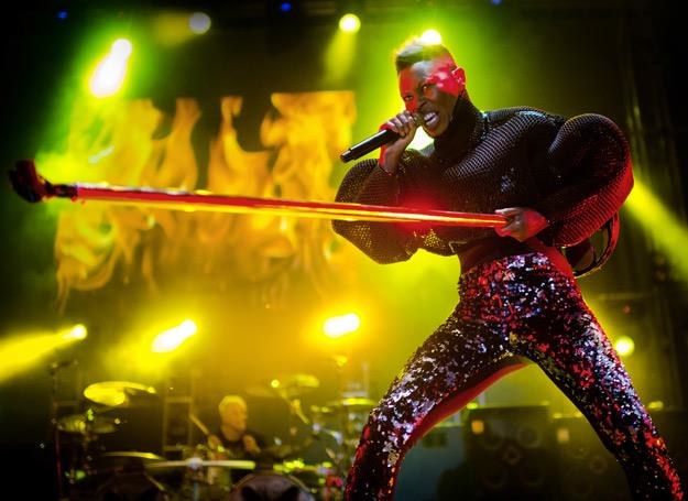 Skin (Skunk Anansie) na scenie to istny wulkan energii /arch. AFP