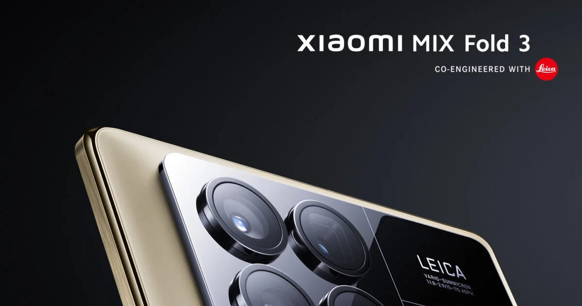 Składany smartfon Xiaomi Mix Fold 3 otrzyma aparat z logo Leica /Xiaomi /materiały prasowe