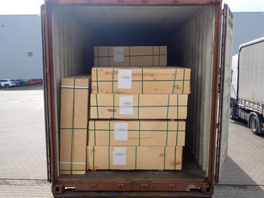 Sklejka brzozowa /Pomorski Urząd Celno-Skarbowy w Gdyni /