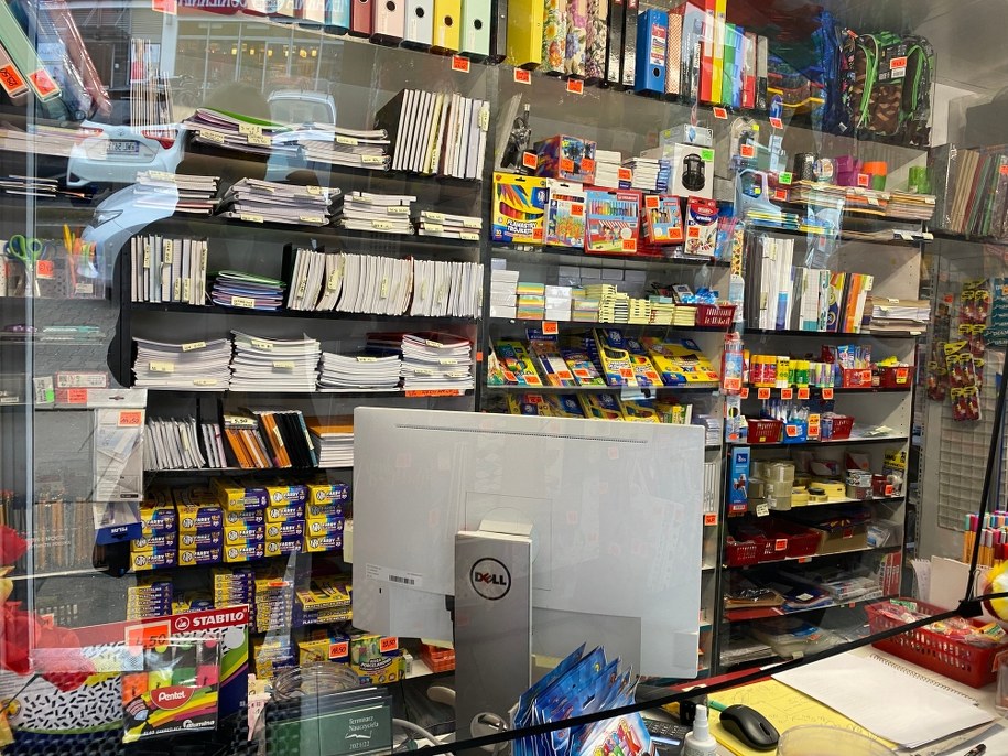 Sklep papierniczy Pastel w Warszawie /Małgorzata Grajnert /RMF FM