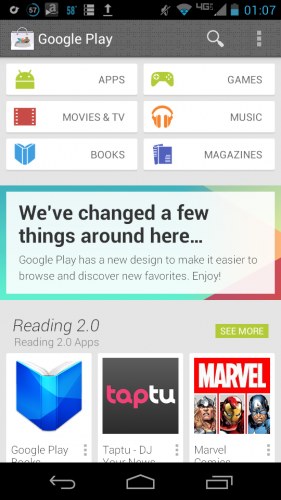 Sklep z aplikacjami Google zmieni wygląd /materiały prasowe
