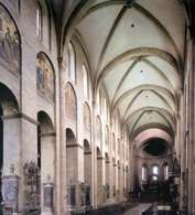 Sklepienie krzyżowo-żebrowe, katedra św. Marcina i Szczepana w Moguncji /Encyklopedia Internautica