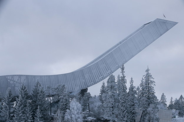 Skocznia  Holmenkollen w Norwegii /LISE ASERUD /PAP/EPA