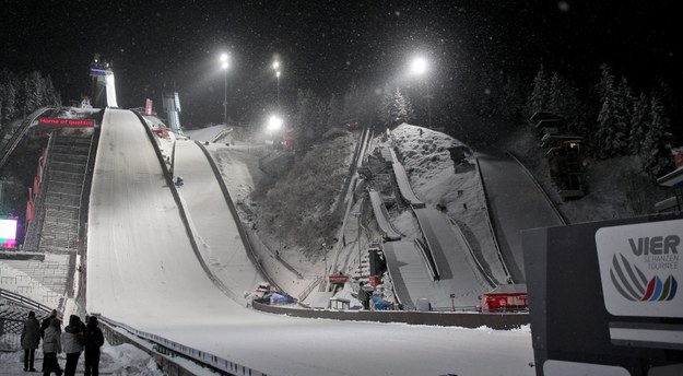 Skocznia w Oberstdorfie czeka na sportowców /Daniel Karmann /PAP/EPA