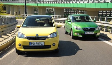 Skoda Citigo, Skoda Fabia - porównanie