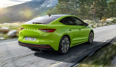 Skoda Enyaq Coupe iV debiutuje, a wraz z nią wersja RS