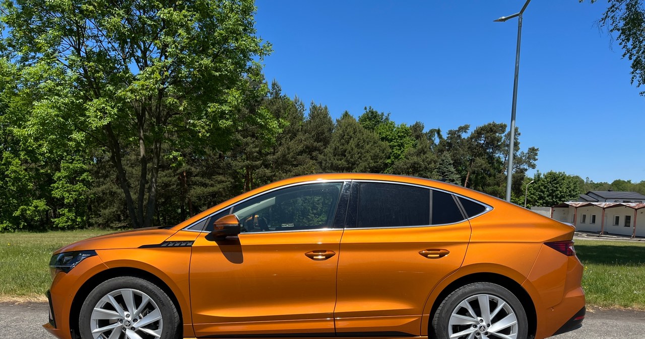 Skoda Enyaq Coupe iV /Krzysztof Mocek /INTERIA.PL