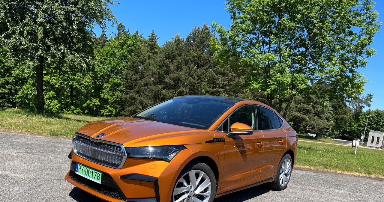 Skoda Enyaq Coupe iV /Krzysztof Mocek /INTERIA.PL