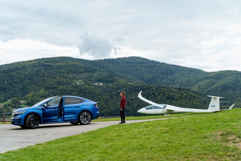 Skoda Enyaq Coupe to elektryk doskonale sprawdzający się w trasie /materiały promocyjne