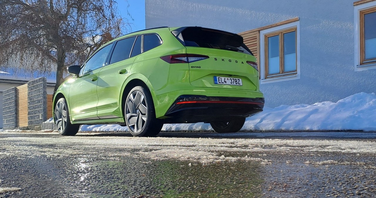 Skoda Enyaq otrzymała nowe wersje napędowe. /INTERIA.PL