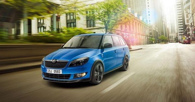 Skoda Fabia Combi Monte Carlo oferowana będzie w ośmiu kolorach nadwozia. /Skoda