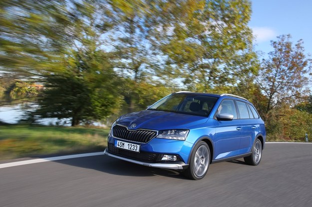 Skoda Fabia Combi Scoutline - wizualnie uterenowiona Skoda Fabia Combi Scoutline /Skoda