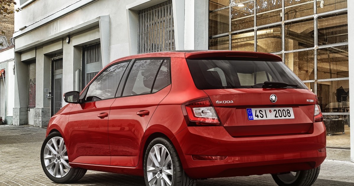 Skoda Fabia po liftingu /Informacja prasowa