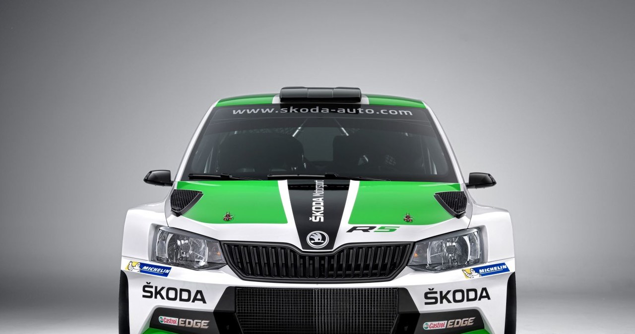 Skoda Fabia R5 Rally Car /Informacja prasowa