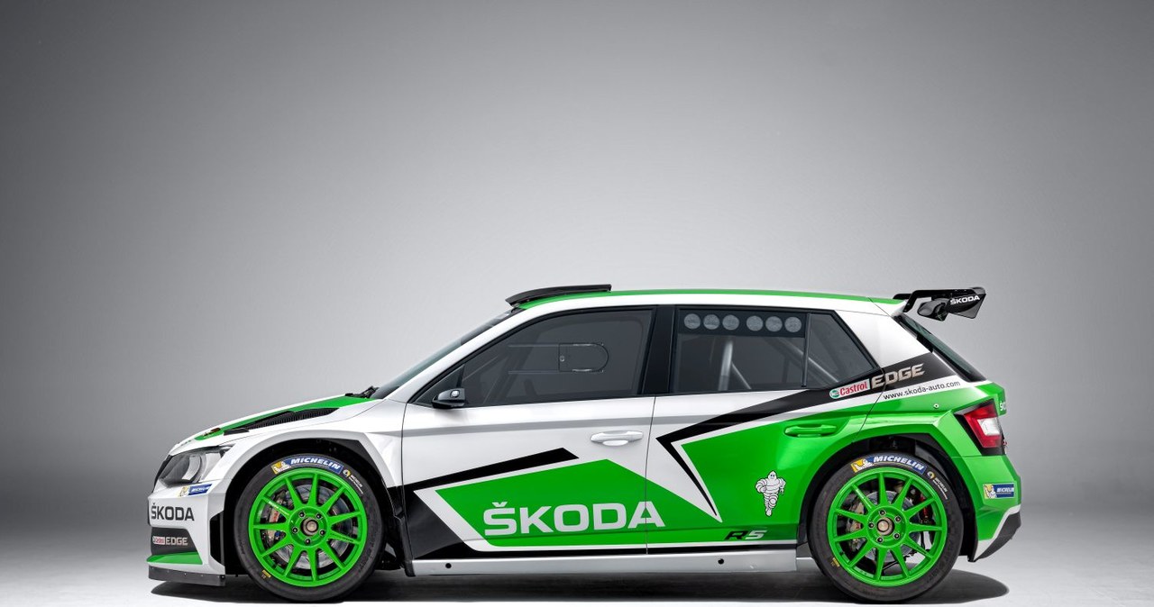 Skoda Fabia R5 Rally Car /Informacja prasowa