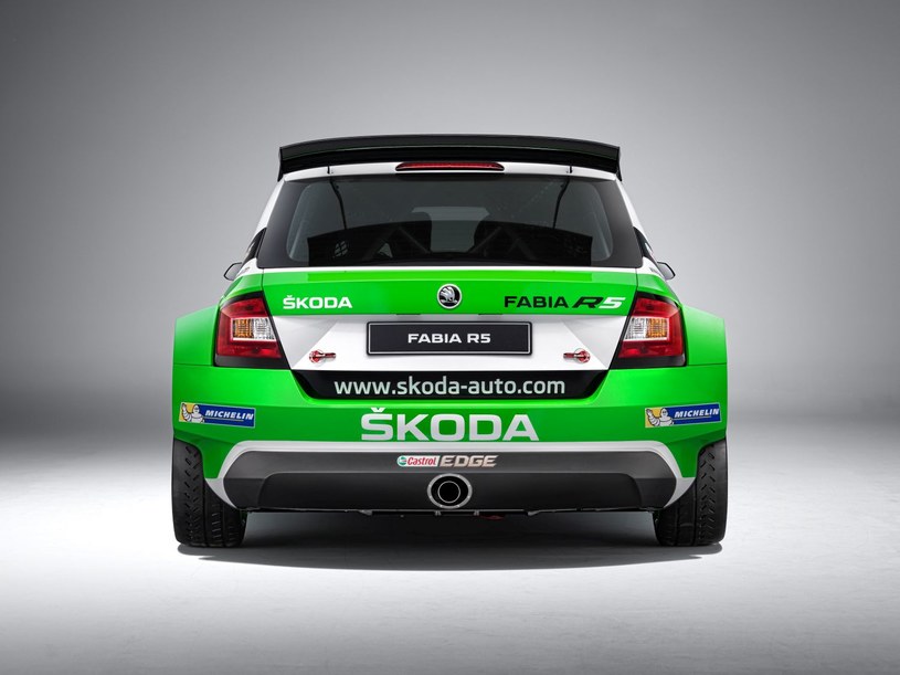 Skoda Fabia R5 Rally Car /Informacja prasowa