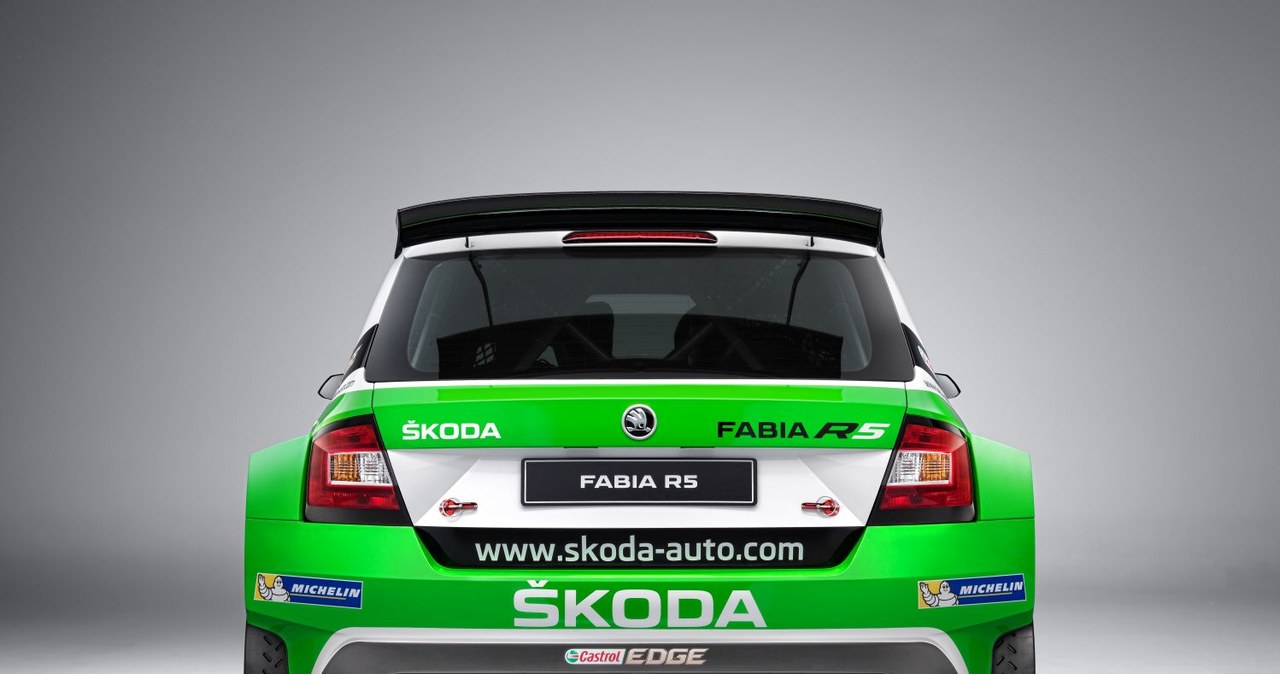 Skoda Fabia R5 Rally Car /Informacja prasowa